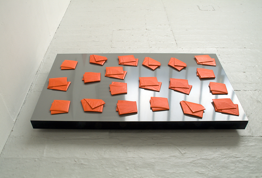 Poupak Sarah Shoughi, Orange Tissues (2013)